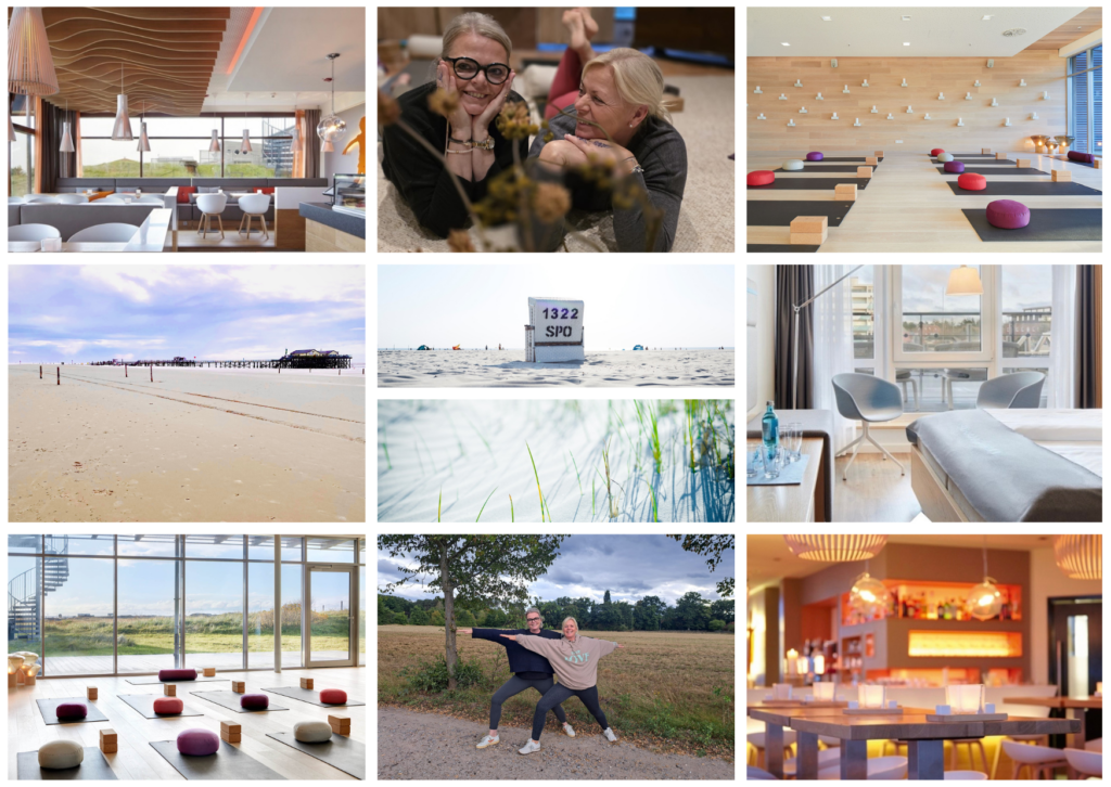 Fotokollage SPO Yoga Retreat
